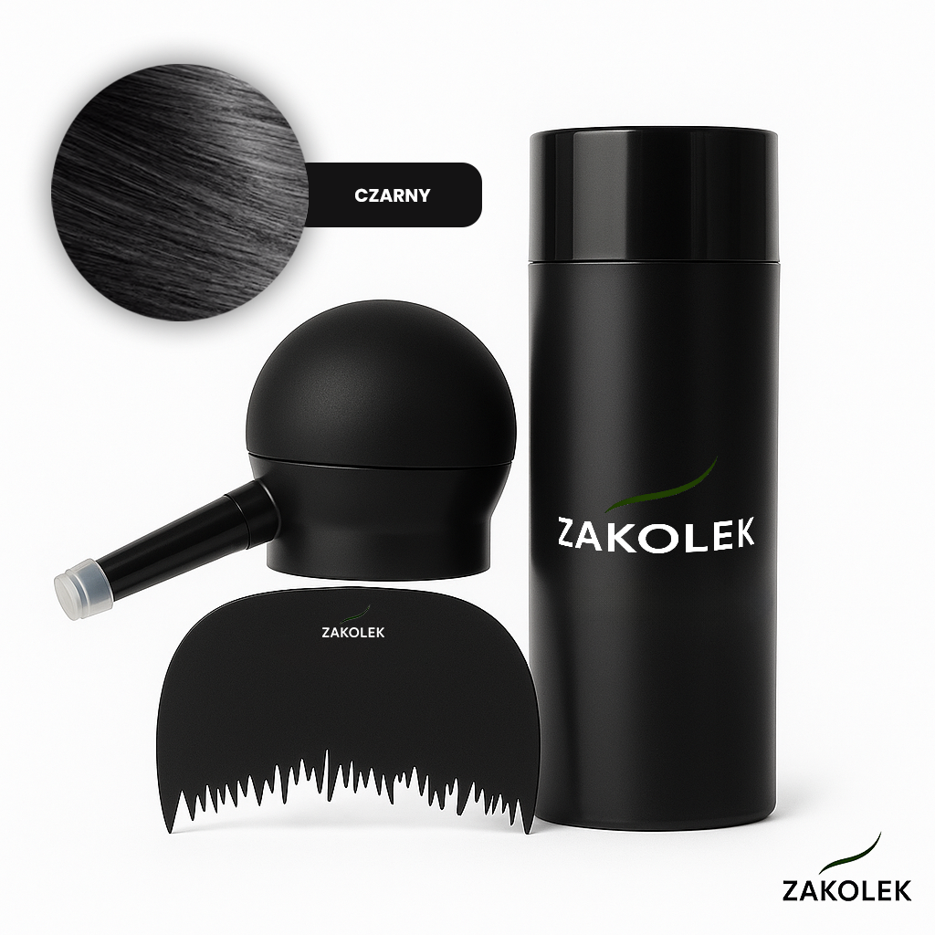 Zakolek™ - Włókna budujące włosy + pompa natryskowa |GRATIS|