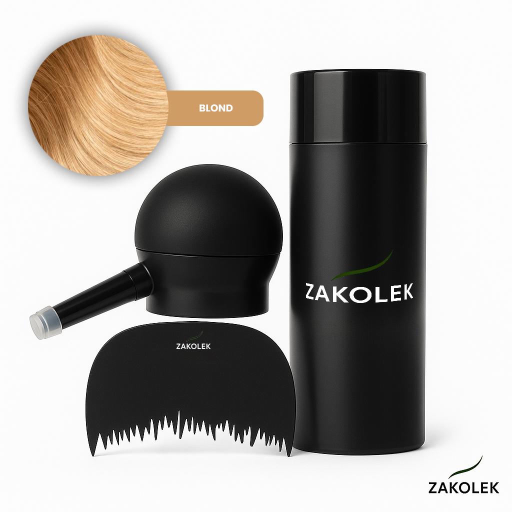 Zakolek™ - Włókna budujące włosy + pompa natryskowa |GRATIS|