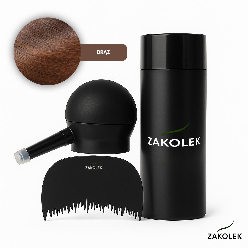 Zakolek™ - Włókna budujące włosy + pompa natryskowa |GRATIS|
