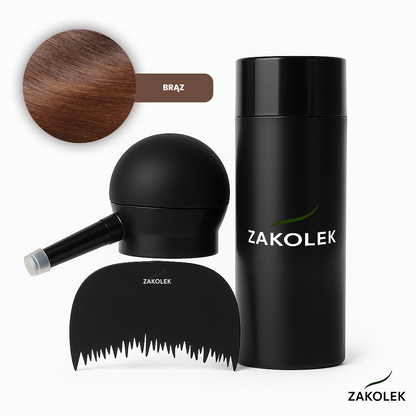 Zakolek™ - Włókna budujące włosy + pompa natryskowa |GRATIS|