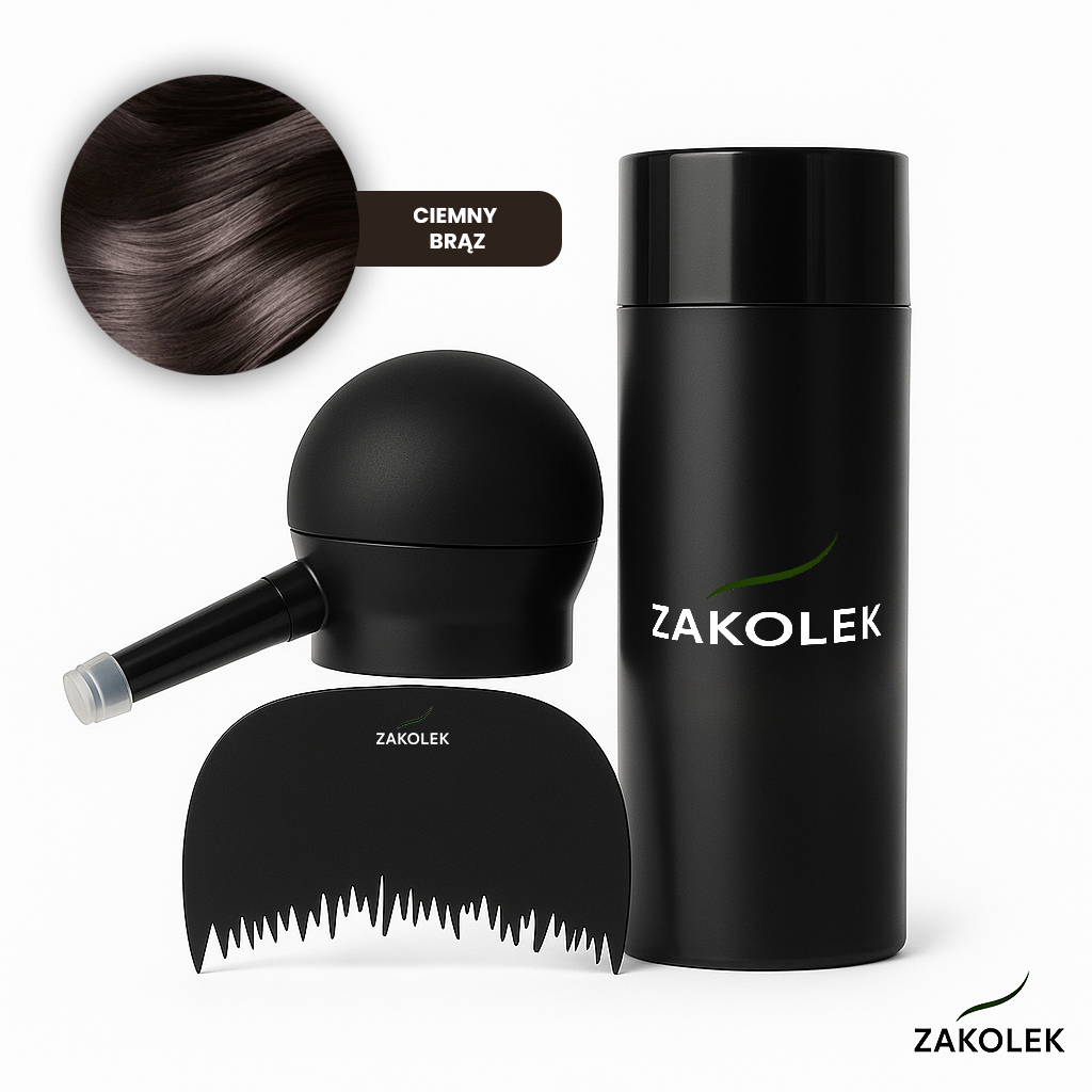 Zakolek™ - Włókna budujące włosy + pompa natryskowa |GRATIS|