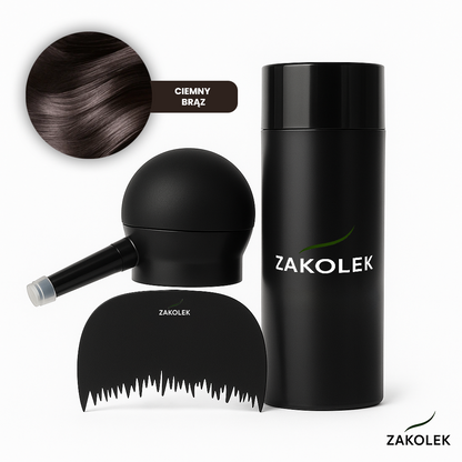 Zakolek™ - Włókna budujące włosy + pompa natryskowa |GRATIS|