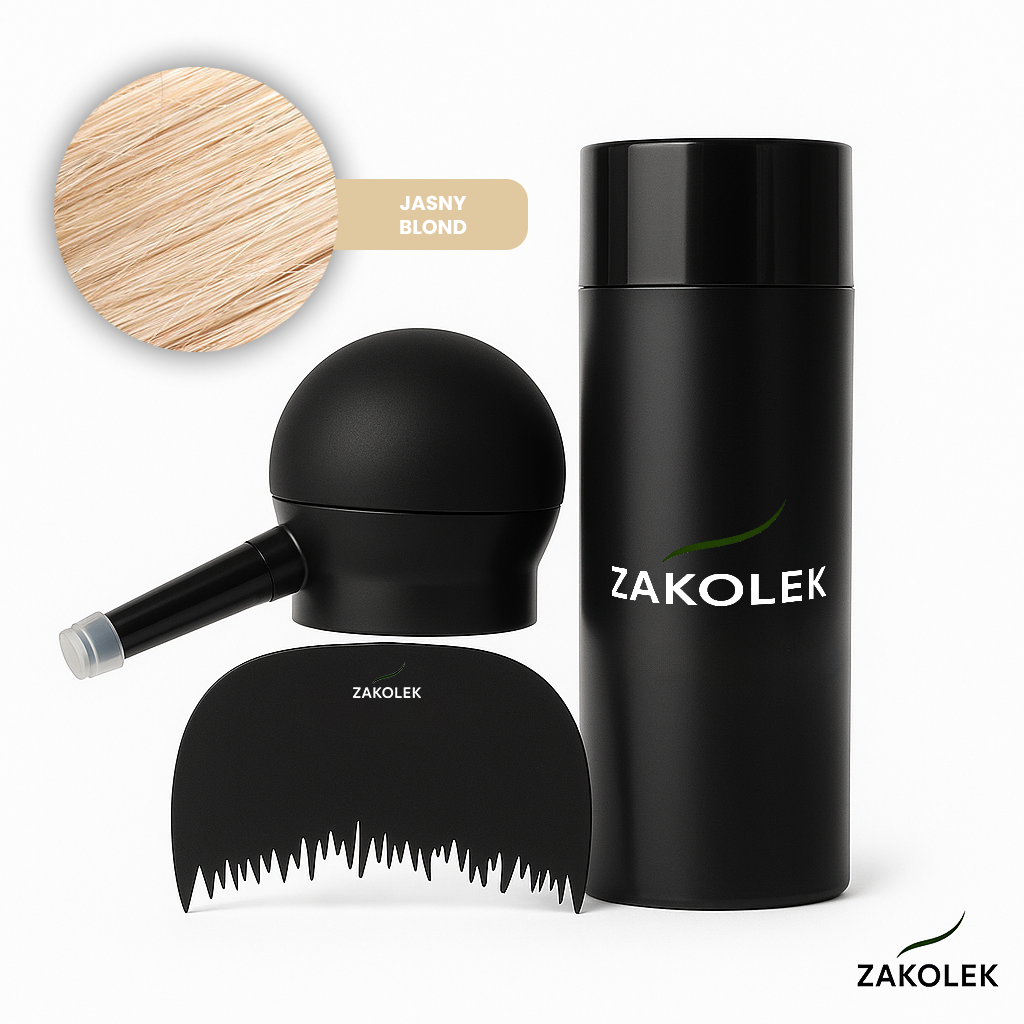 Zakolek™ - Włókna budujące włosy + pompa natryskowa |GRATIS|