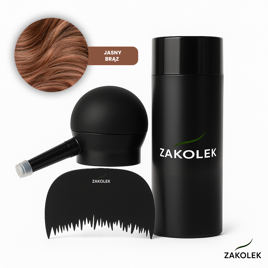 Zakolek™ - Włókna budujące włosy + pompa natryskowa |GRATIS|