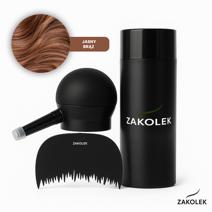 Zakolek™ - Włókna budujące włosy + pompa natryskowa |GRATIS|